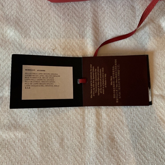 MaxMara Leather and Fur Reversible Bag, Special Edition, Red - Picture 9 of 16